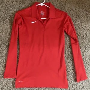 Nike long sleeve polo